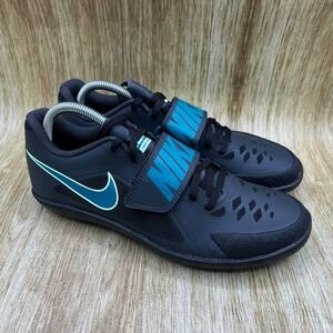 Nike Zoom Rival SD 2 Men's 8.5 Track Field Throwing Shoes Black Blue FZ9665-001
